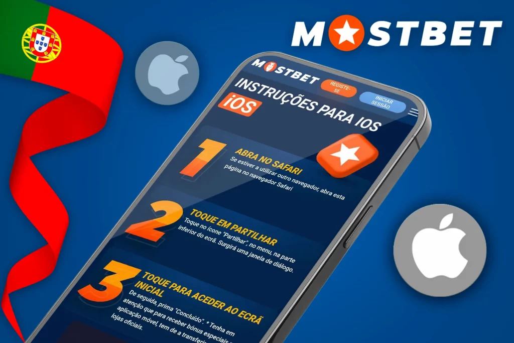 Instale o aplicativo móvel Mostbet no iOS